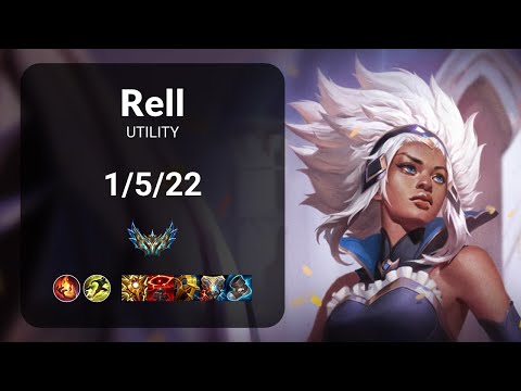 Rell vs Rakan UTILITY - KR CHALLENGER Patch 15.2