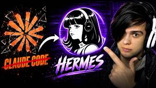 PARE de pagar CLAUDE CODE! Use o HERMES totalmente DE GRAÇA