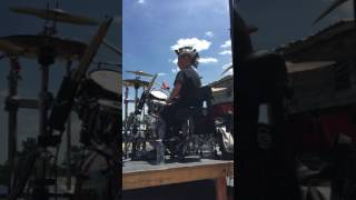 Miss May I - IHE drum cover. Live at Houston Zombie Walk