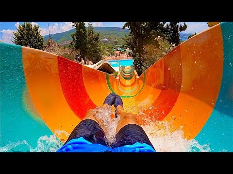 Crazy Kamikaze Waterslide at Adaland Aquapark