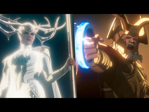 Hela VS Odin Full Fight - Wenwu The Ten Rings | What If? Season 2 Episode 7