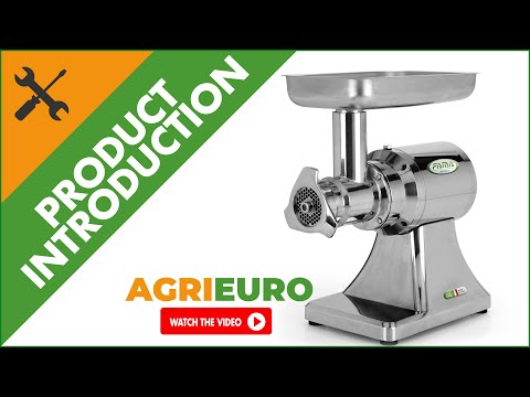 FAMA TS22 Electric Meat Mincer - Removable Grinding Unit - Product introduction