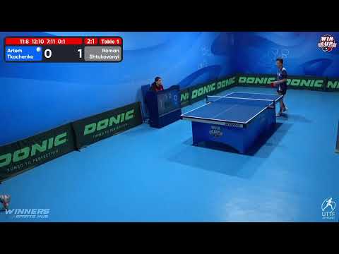 21:30 Artem Tkachenko 3-1 Roman Shtukovanyi West 5 WIN CUP 02.11.2022 | TABLE TENNIS WINCUP