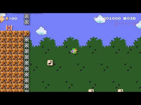 Link's Trust-Fall Speedrun by Aubrage - Super Mario Maker 2 - No Commentary 1cd