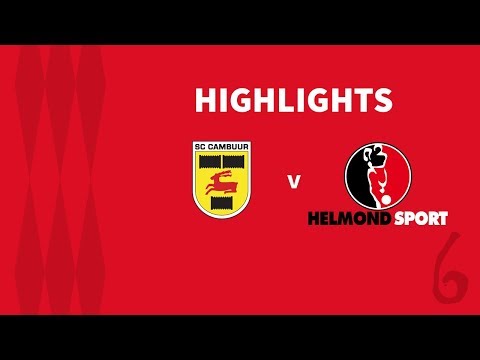 Samenvatting SC Cambuur - Helmond Sport (13-09-2019)