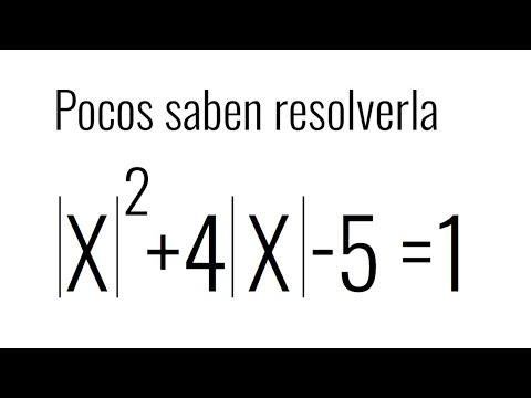 ECUACIÓN DE SEGUNDO GRADO CON VALORES ABSOLUTOS. Reto Matemático