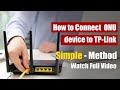 How to Connect G/EPON ONU device to TP-Link TL-WR840N Router | Tamil