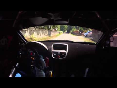 CameraCar Rally Valli Cuneesi 2012 Terrini - Rocchi Peugeot 207 Super 2000