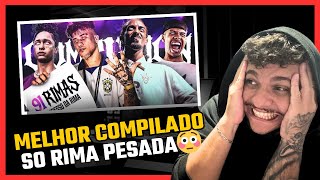 REAGINDO A 91 RIMAS PERFEITAS nas BATALHAS! MANO ISSO TA MUITO BOM