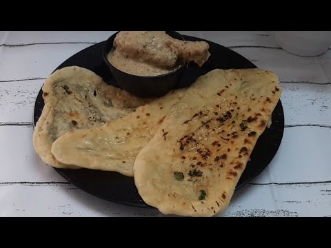 Easy Garlic Butter Naan with no yeast, no Oven | Recipe 139 in English