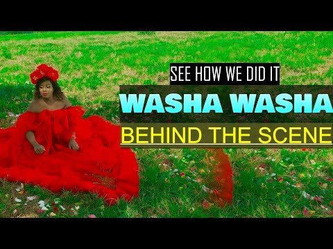 WE ALMOST MESSED UP THE WHOLE SHOOT | WASHA WASHA BEHIND THE SCENE MUSIC VIDEO