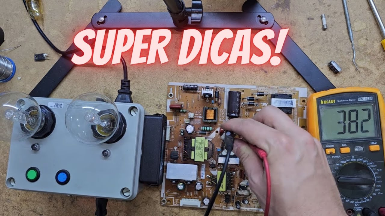 TV SAMSUNG UN40EH6030C NÃO LIGA - REALIZANDO O CONSERTO E PASSANDO DICAS.