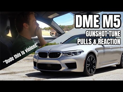 IDIOTS React to INSANE DME M5 - POV Gunshot Tune & Pulls
