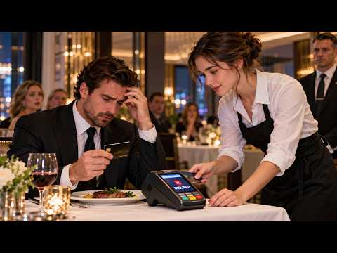 The Billionaire Pretended His Card Was Declined, But a Kind Waitress Changed His Life Forever
