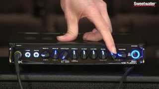 Video thumbnail for Gallien-Krueger MB Fusion 800 Hybrid Micro Bass Head Demo by Sweetwater by Sweetwater