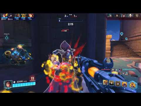 Jogando de Vivian/ Paladins