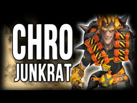 CHRO JUNKRAT ONE TRICK GAMEPLAY OVERWATCH SEASON 29 TOP 500