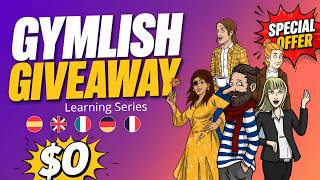 Get Gymlish Language Learning for Free | Official Giveaway | Learn Spoken Language With Ease!