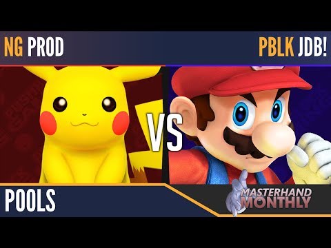 MHM:07-18 [Wii U] - Prod (Pikachu) vs JDB! (Mario) - Pools