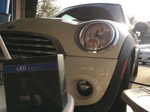 How to install led lights on a mini cooper