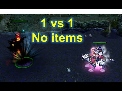 Dota 1vs1 - Nevermore VS Mirana!!!