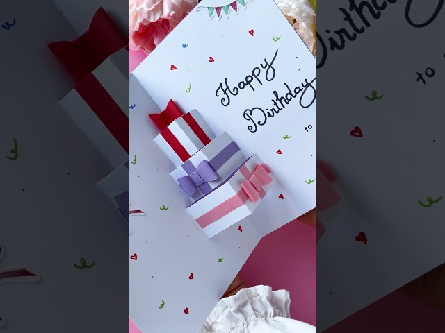 Vídeo relacionado con OFFCUP Tarjeta de Felicitación 3D, Tarjeta Pop-Up, Tarjeta de Regalo Emergente, Adecuado para Cumpleaños, Aniversarios, Graduaciones, Bodas, Jubilaciones (Peonías y Pájaros)