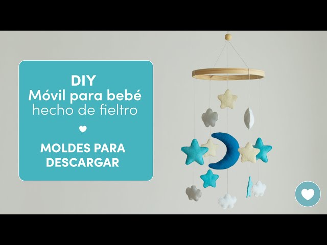 Vídeo relacionado con Promise Babe Móvil para cuna Soporte para cuna de madera Soporte para móvil para cuna Cambiador de pañales Cuna musical Nubes blancas Luna Nubes blancas Luna Osos marrones Colgante Móvil