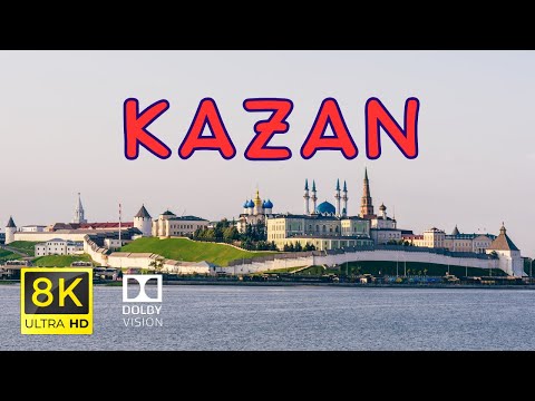 Kazan, Russia 🇷🇺 in 8K ULTRA HD HDR Dolby Vision™ Drone Footage