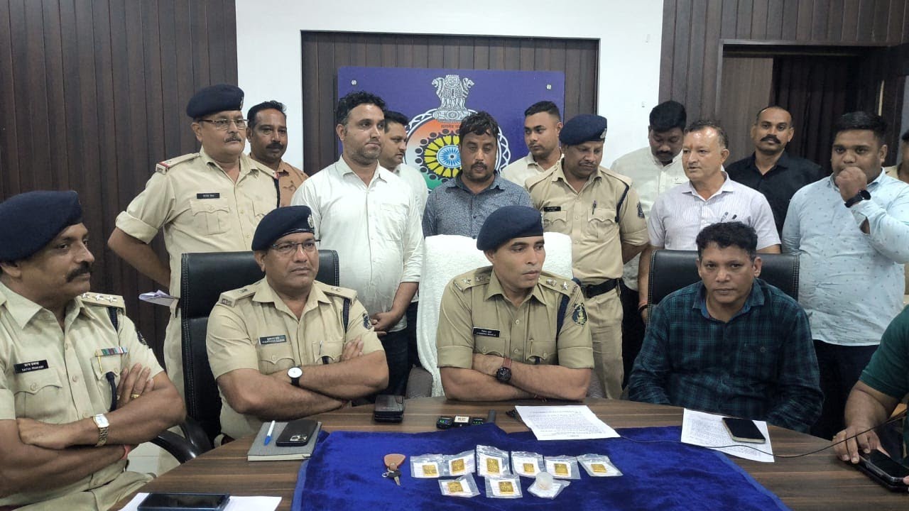 भिलाई में सराफा व्यापारी के साथ हुई चोरी का खुलासा, गिरफ्तार 2 आरोपी से 50 लाख का माल जब्त
