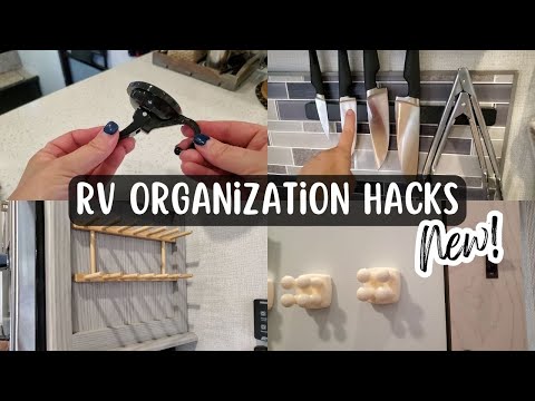 13 New RV Organization Hacks That ARE NOT Command Hooks or Dollar Tree!