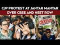 Cockroach Janta Party CJP Protest At Jantar Mantar Limited Turnout Strong Voices On CBSE NEETRow
