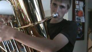 A&W rootbeer theme song on tuba