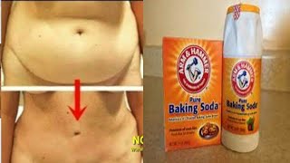 USE BAKING SODA THIS WAY TO REMOVE BELLY FAT /FOR A YOUNGER SKIN /USES OF BAKING SODA