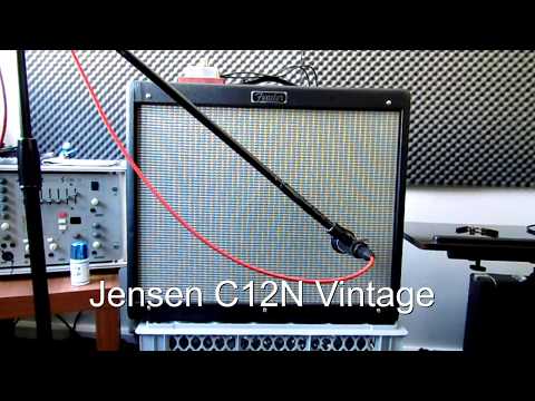 Jensen vs Celestion | speaker comparison - clean jazz sound