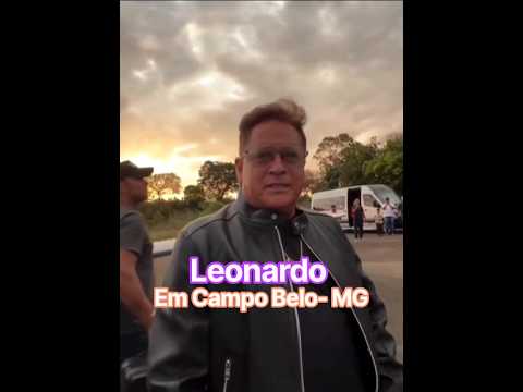 Cantor Leonardo foi a grande atração do Campo Belo Rodeio Festival em Minas Gerais