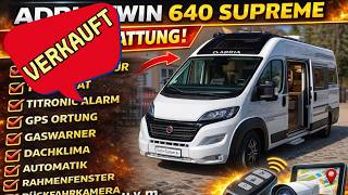 Camper Van Kastenwagen Adria Twin 640 SLB Supreme Wohnmobil Roomtour Automatik