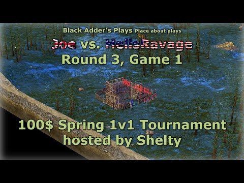 Shelty's Spring Tournament, R3 - Joe vs. HellsRavage, Game 1 - Age of Mythology: The Titans
