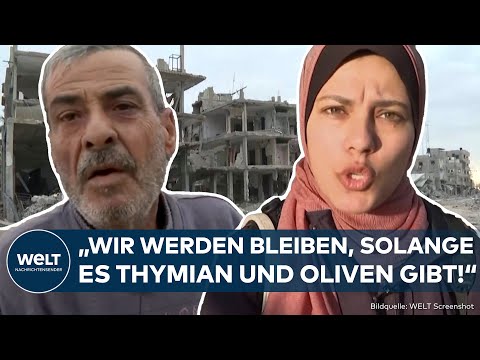 TRUMP WILL GAZA: "Wir werden unser Land nicht verlassen!" Palästinenser vehement gegen US-Vorstoß