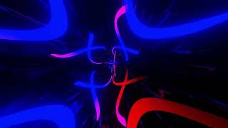 Smooth Relaxing Visual Inspriring Glowing VJ LOOP NEON Tunnel Abstract Background Video 4k