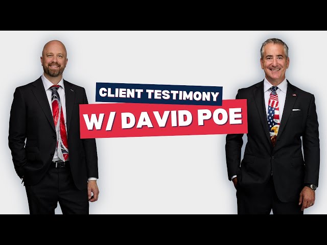 Cantor Injury Law – Client Testimonial – David Poe