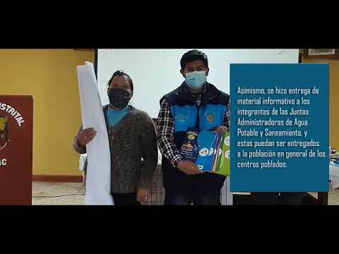 “CAPACITACIÓN A JUNTA DIRECTIVA DE JASS Y OPERADORES DE LOS SISTEMAS DE AGUA Y SANEAMIENTO”, video de YouTube