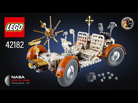 LEGO® Technic™ NASA Apollo Lunar Roving Vehicle - LRV (42182)[1913 pcs] Building Instructions | TBB
