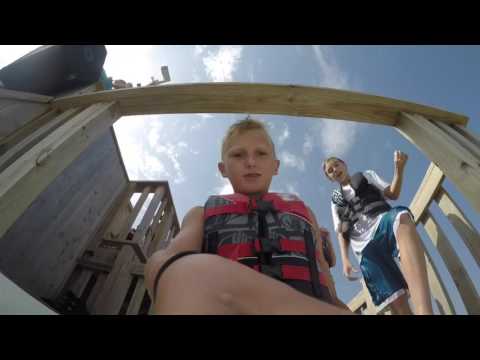 BSR CABLE PARK|INSANE JUMPS|DAD HAS HUGE BELLY FLOP