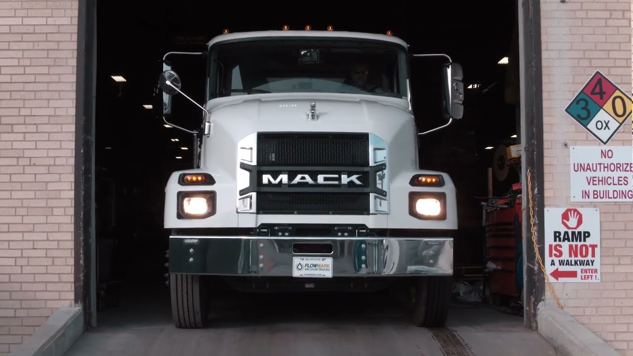 Mack MD6 FlowMark Vacuum Trucks promo