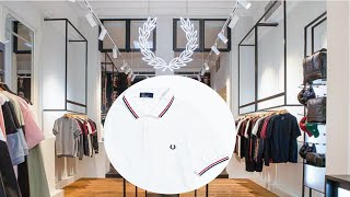 Window shopping at Fred Perry (MOA)