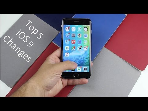 Top 5 iOS 9 Changes!