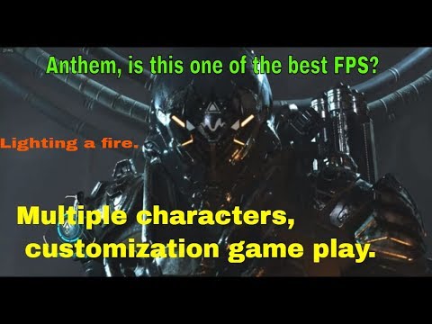 PC gamin Anthem Lighting the bonfire mission PC gaming