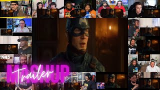 Marvel 1943: Rise of Hydra  - Trailer Reaction Mashup 🤓🎮- Story Trailer - Black Panther - Cp America