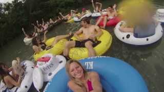 [HAPPINESS101] Floating in the River - San Marcos, Texas