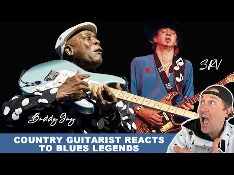 Country Guitarist Reacts to Buddy Guy AND Stevie Ray Vaughan Performance Live Duo | BLUES LEGENDS!